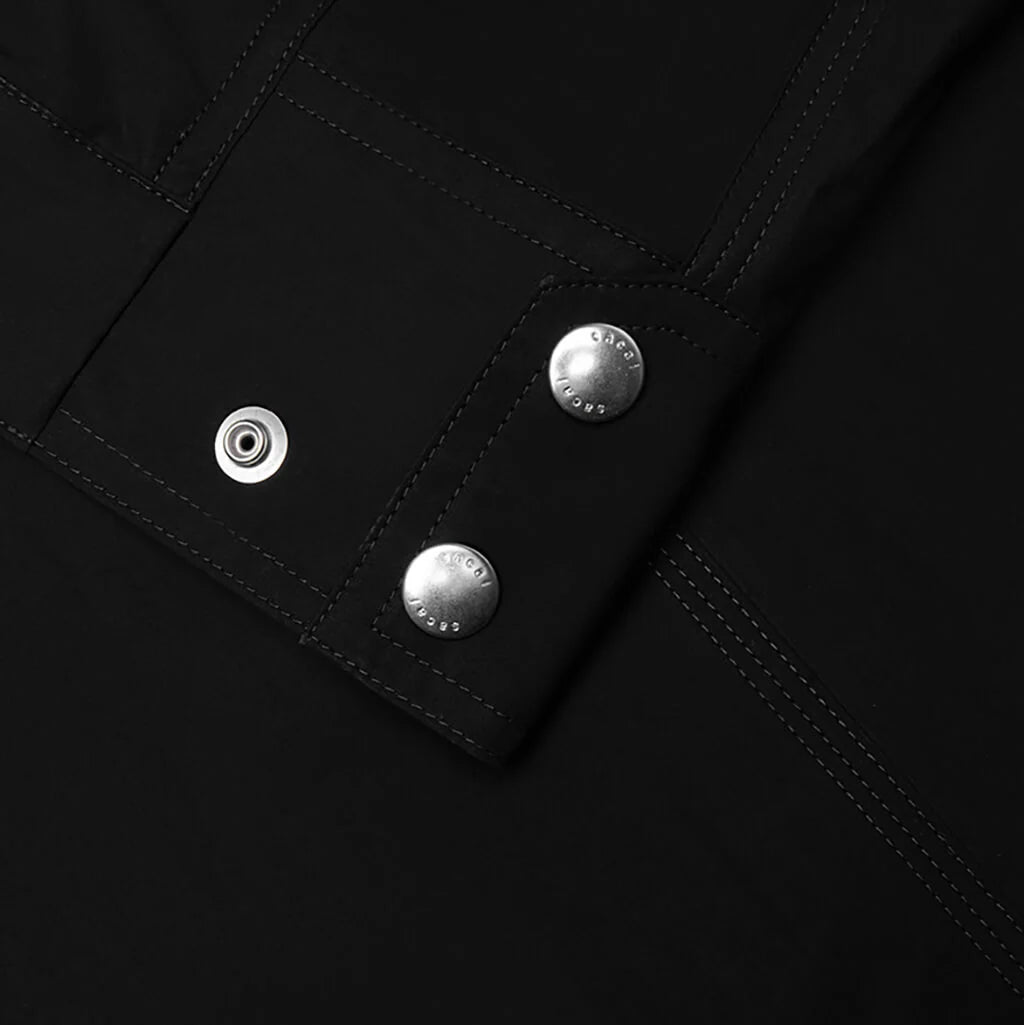 Cotton Typewriter Jacket Black