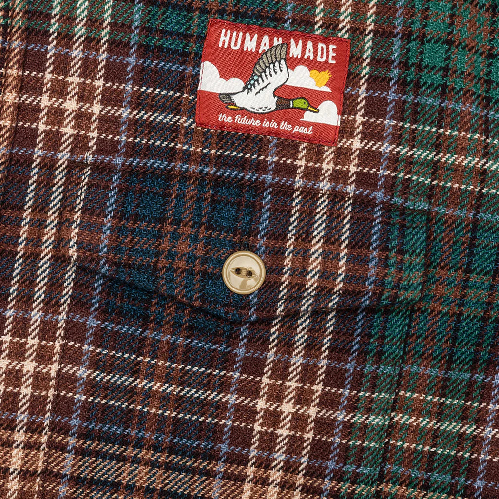 Check Shirt Brown