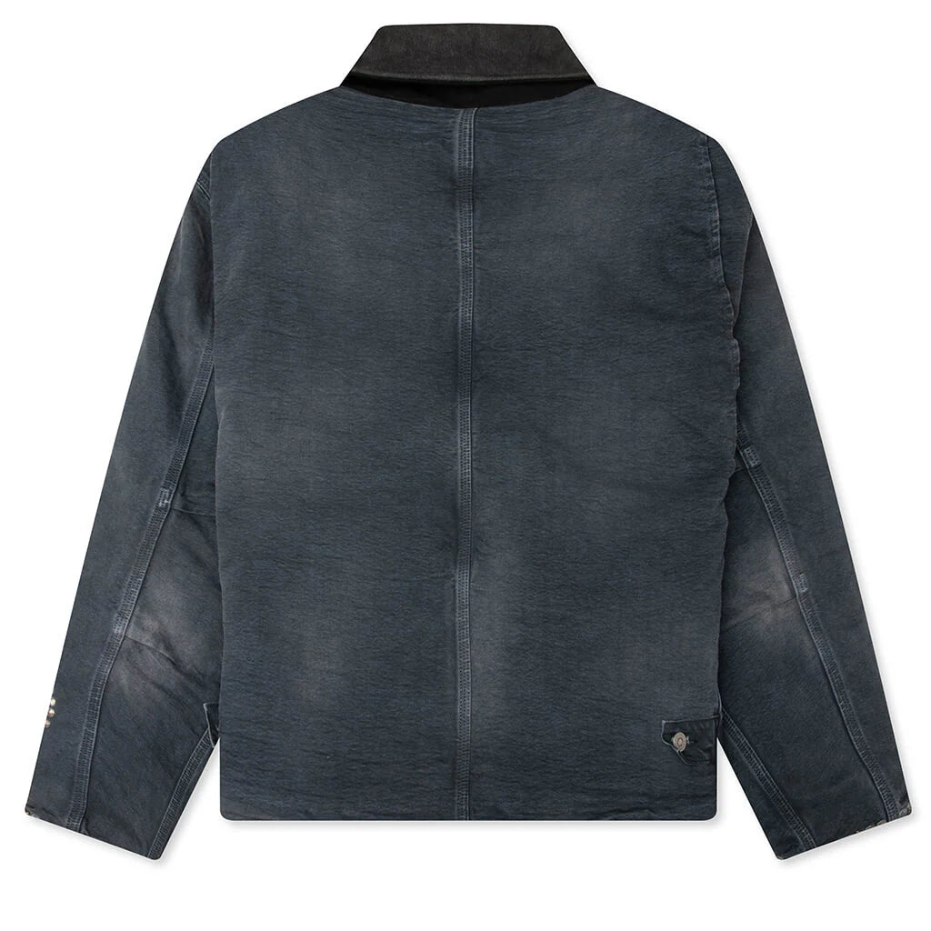 Satoshi 9 To 5 Work Jacket Washed Black