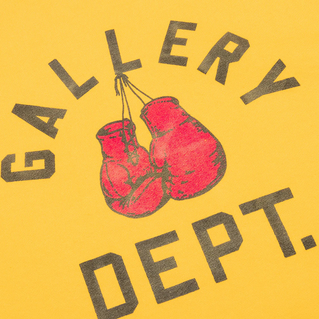 Boxing Merch Tee Yellow
