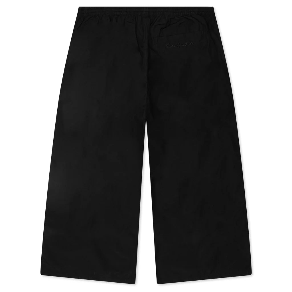 Relaxed Fit Trousers Black