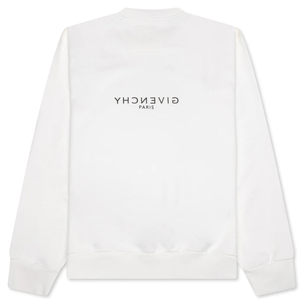 Fleece Reverse Sweatshirt Off White