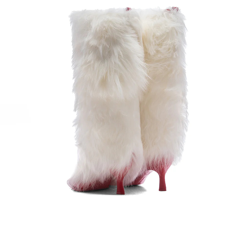 UGG x AMBUSH Womens Heel White Red