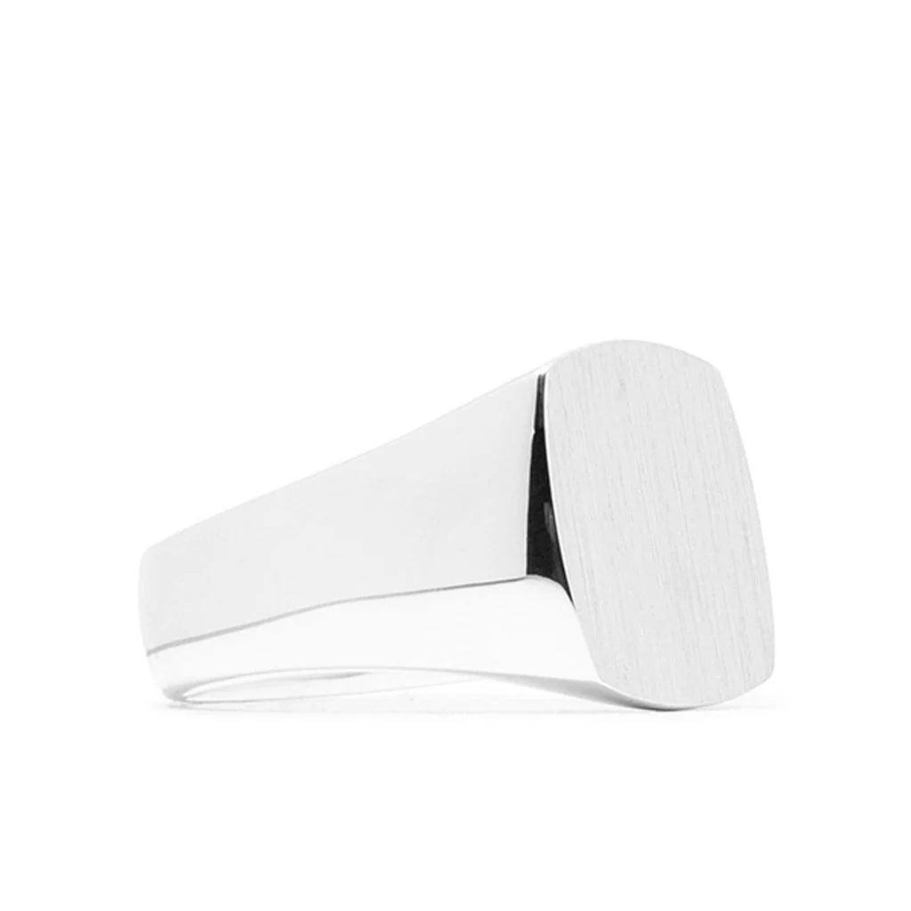 Cushion Satin 925 Sterling Silver